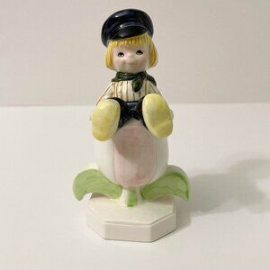 Vintage Disney Its A Small World Dutch Boy Ceramic 6 Inch Tall